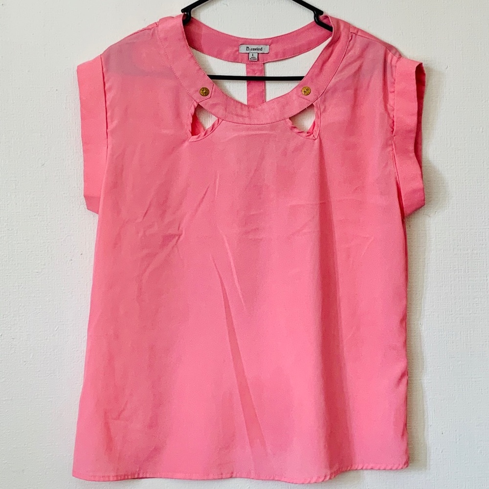 Baby pink blouse